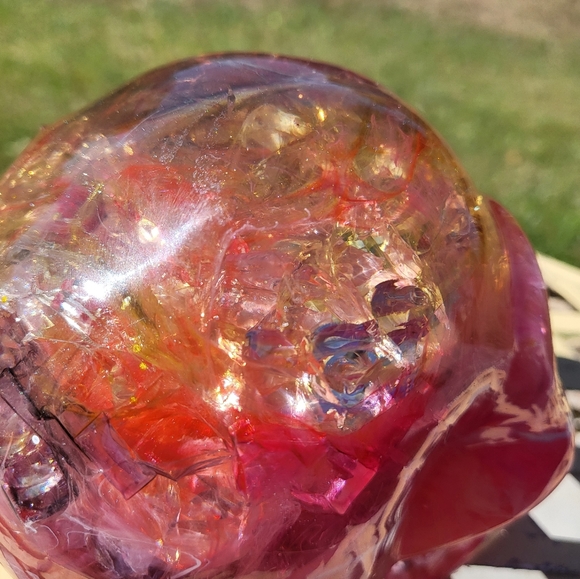 Starfire resin skull - Picture 4 of 5
